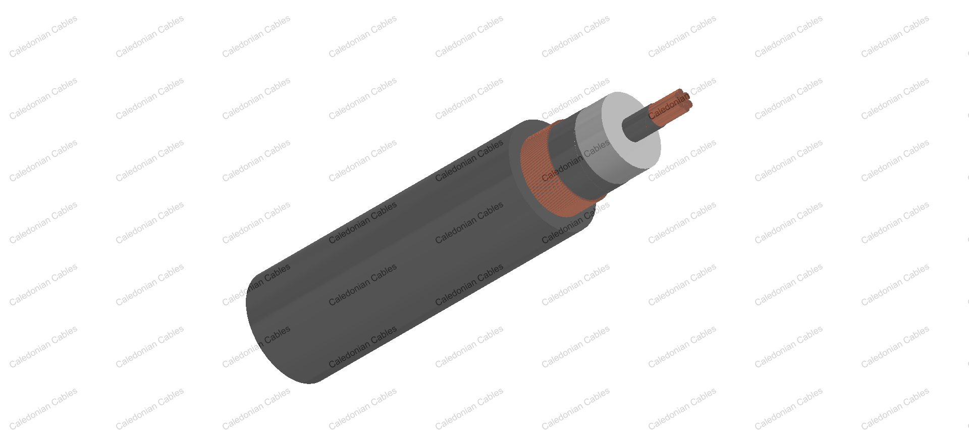 12.7/22kV Single Core Screened &amp;amp; PVC Sheathed (Cu Conductor)